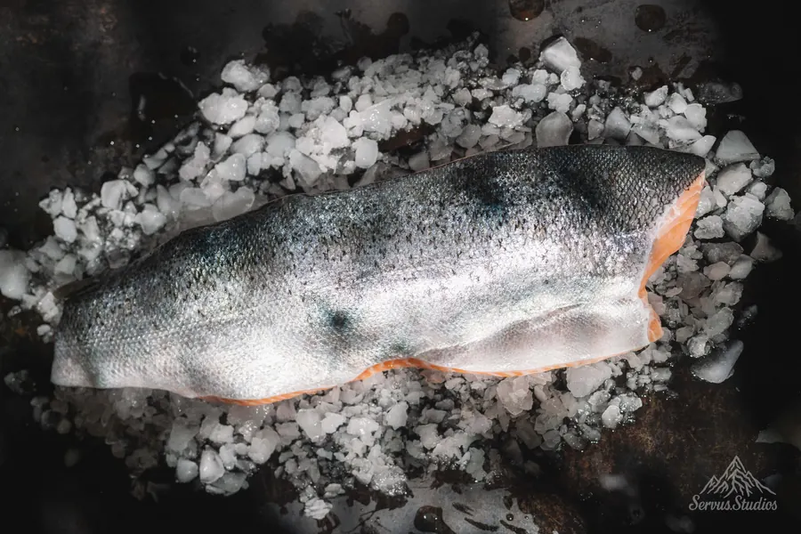 Foodfotografie Regensburg – Fisch auf Eis Produktdetail für Gastronomie und Handel